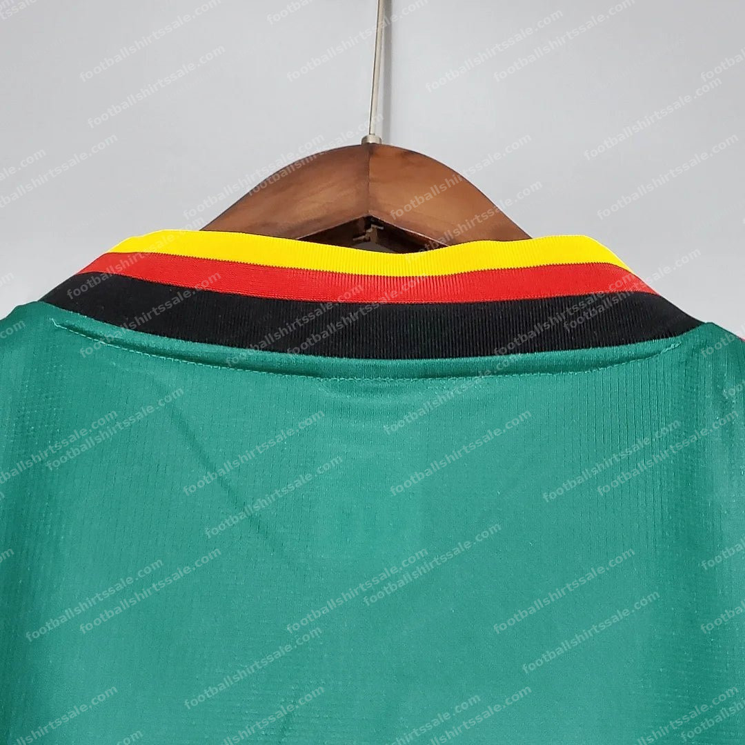 1994 Retro Soccer Jersey Germany Away - Detail 4
