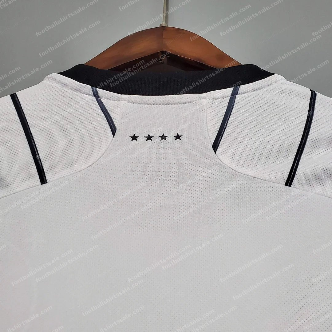 2020 Retro Soccer Jersey Germany Shirt Home - Detail 4