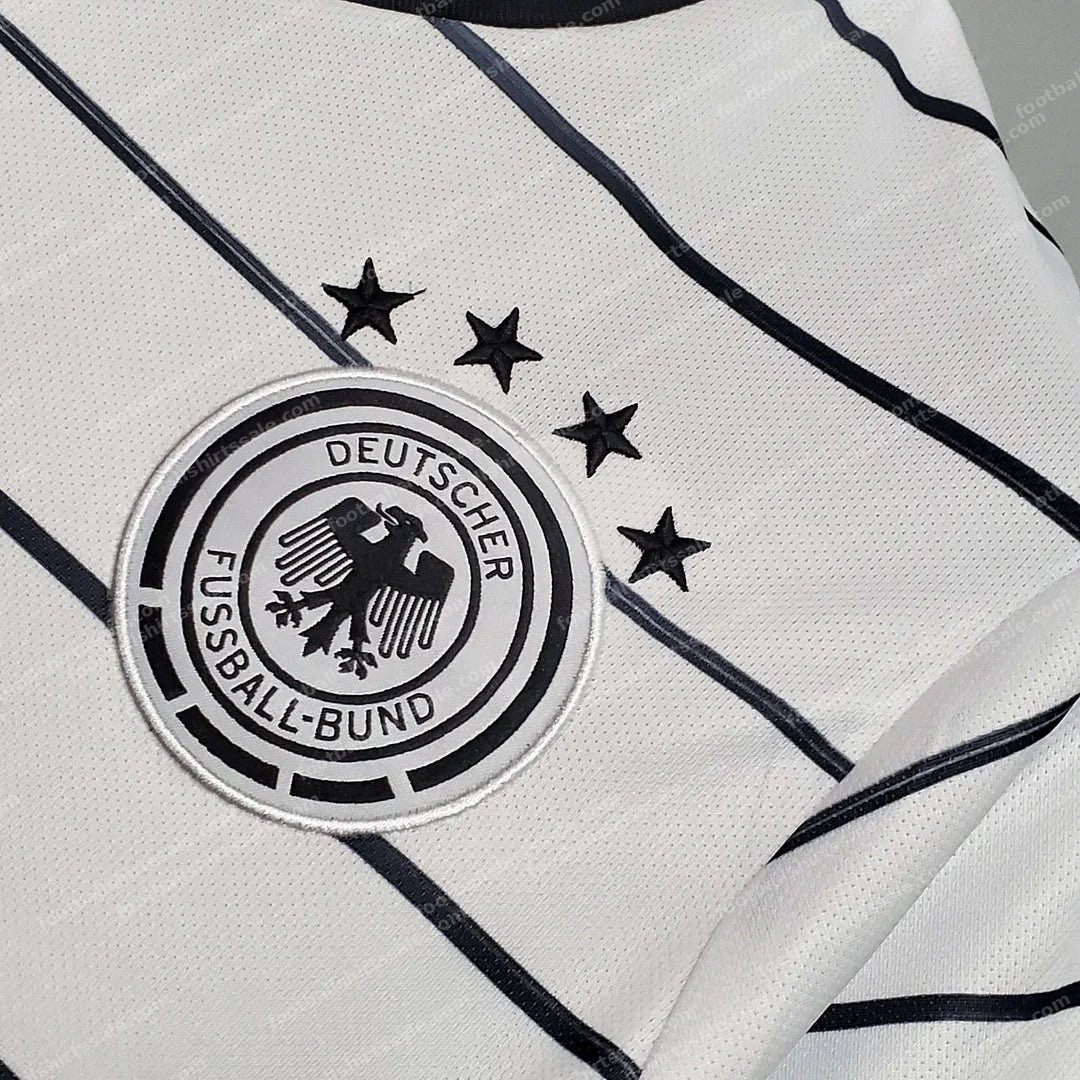 2020 Retro Soccer Jersey Germany Shirt Home - Detail 6