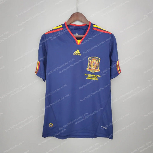 2010 Retro Spain Away Soccer Shirt
