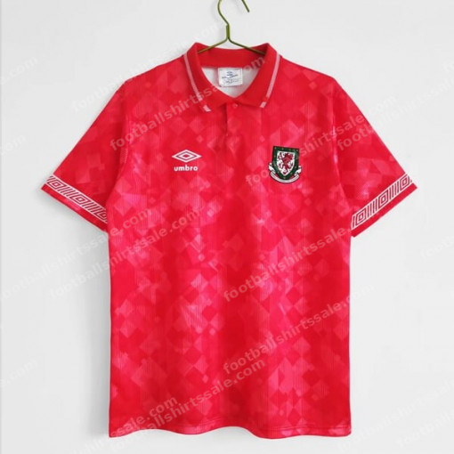 Retro Wales Home Shirt 92