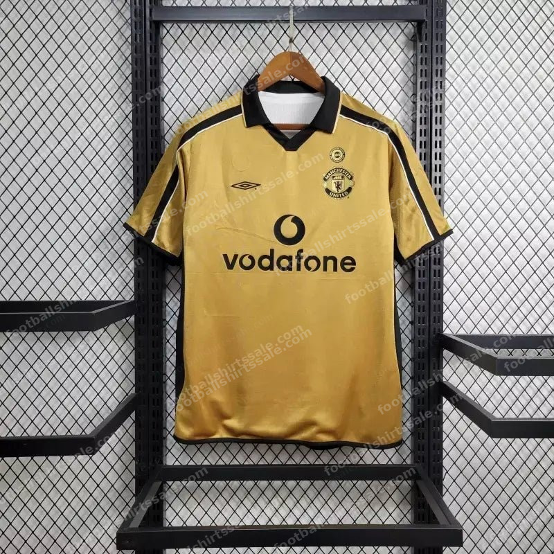 Retro2001/2002 Manchester United Third Centenary Reversible Jersey
