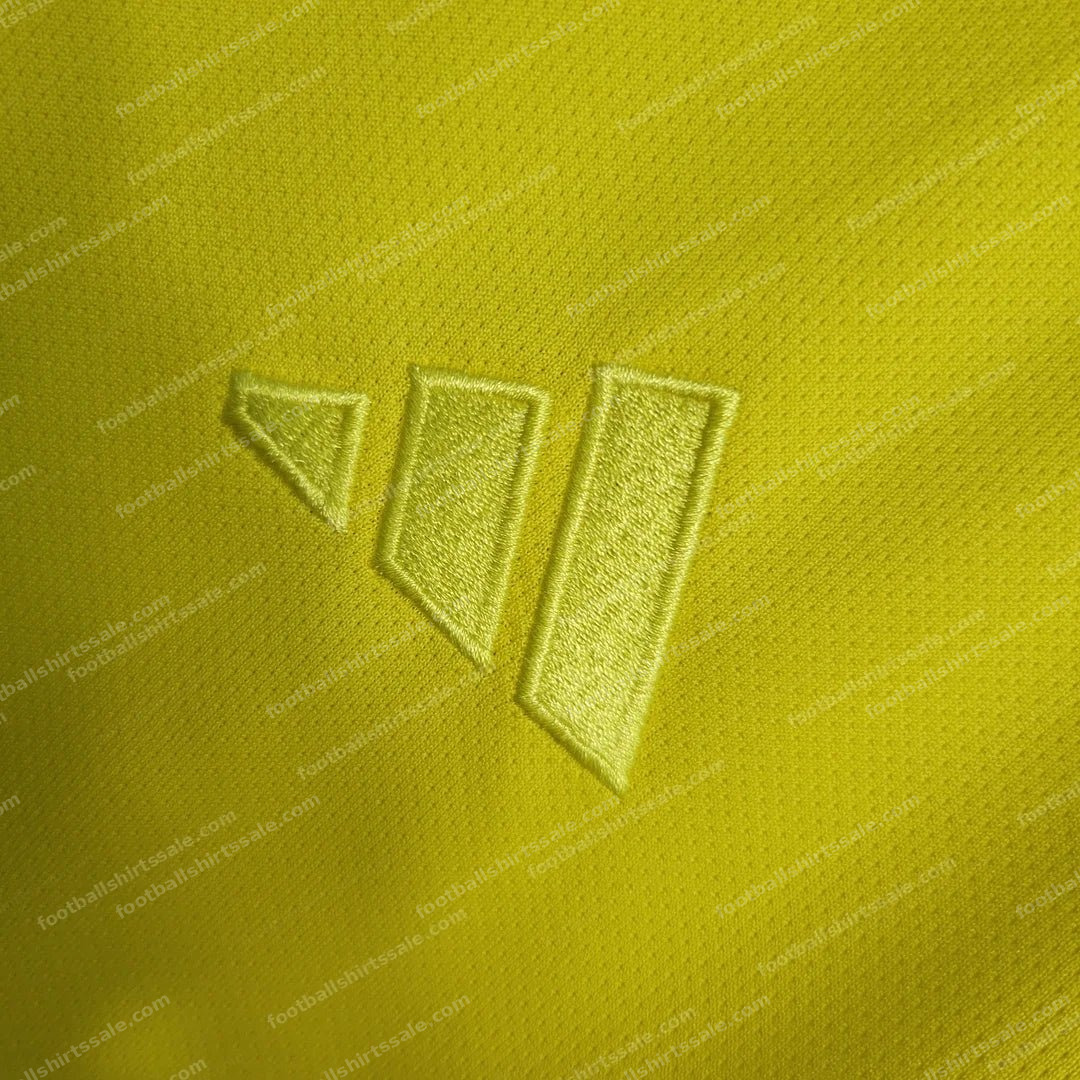 2023 Scotland Goalkeeper Yellow Football Shirt - Detail 7