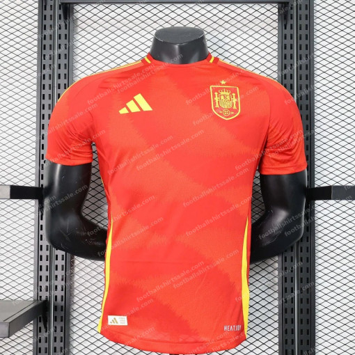 2024 Spain Home Football Shirt - Player Version