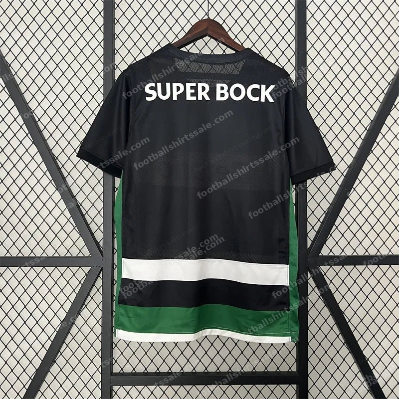 2024/2025 Sporting Lisbon Home Football Shirt 1:1 Thai Quality - Detail 1