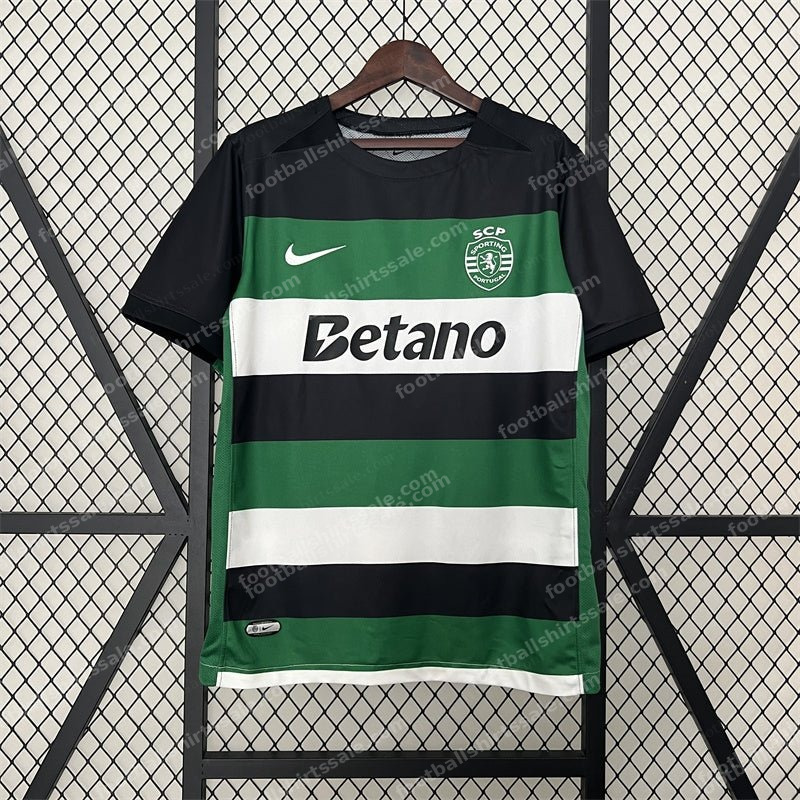 2024/2025 Sporting Lisbon Home Football Shirt 1:1 Thai Quality