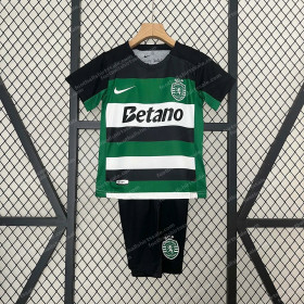 2024/2025 Sporting Lisbon Home Football Shirt Kids Size