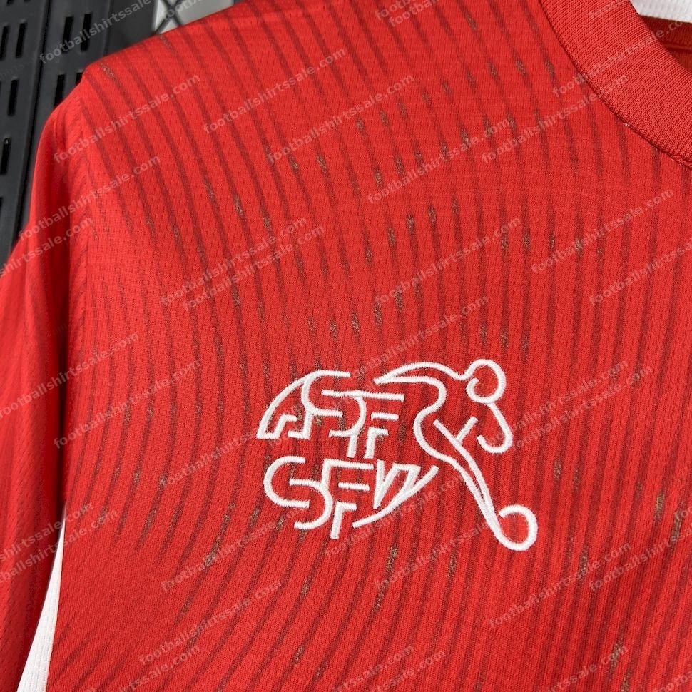 2026 Switzerland World Cup Home Football Jersey - Detail 3