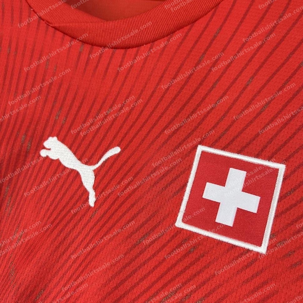 2026 Switzerland World Cup Home Football Jersey - Detail 4