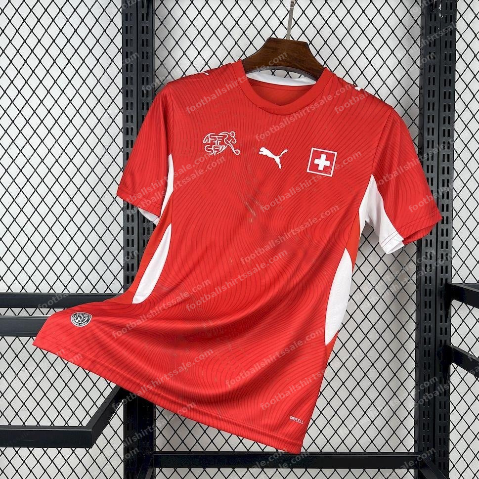 2026 Switzerland World Cup Home Football Jersey