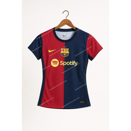 Womens 2024/2025 Barcelona Home Football Shirt