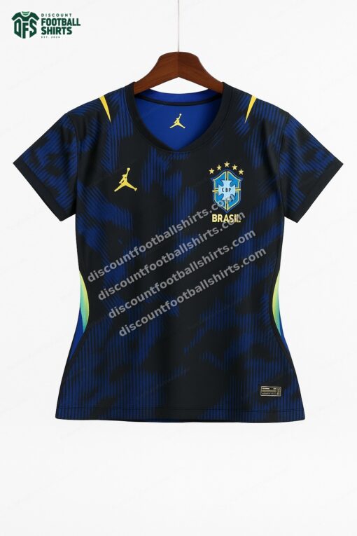 Womens 2026 Brazil Away World Cup Jersey