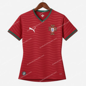 Womens 2026 Portugal Home Football Shirt