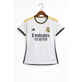 Womens 2023/2024 Real Madrid Home Football Shirt