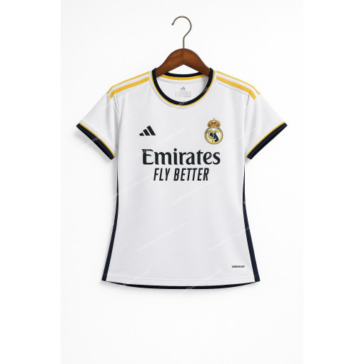 Womens 2023/2024 Real Madrid Home Football Shirt