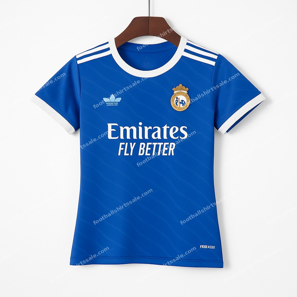 Womens 2025/2026 Real Madrid Third Away Football Shirt