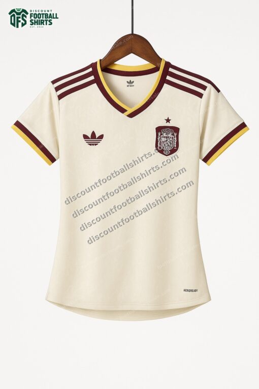 Womens 2026 Spain Away World Cup Football Jersey