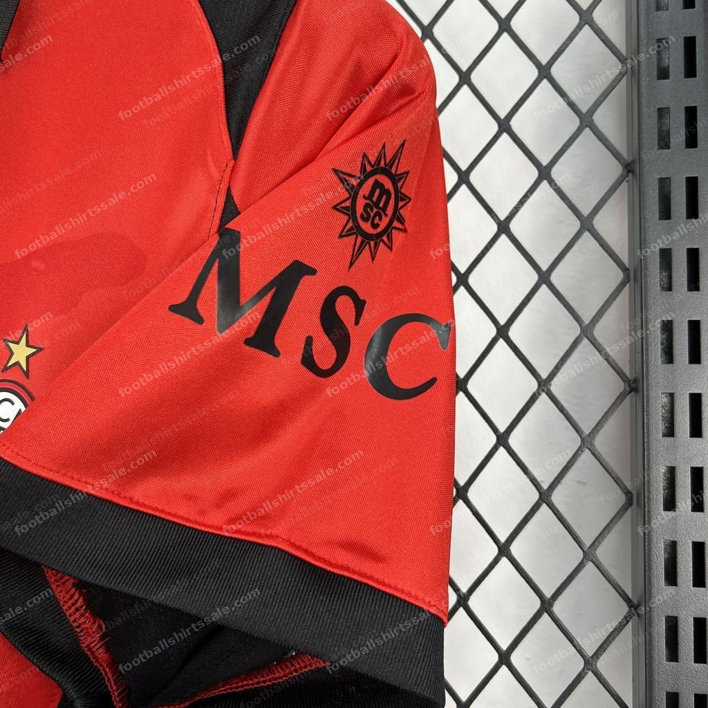 2026/2027 AC Milan x Slam Jam Third Away Football Shirt - Detail 4