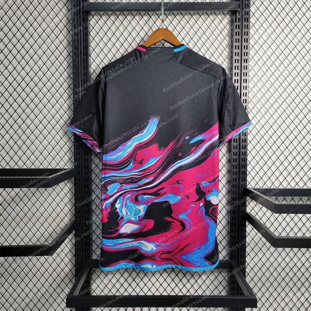 2026 Argentina Neon Lights Special Edition Football Jersey - Detail 1