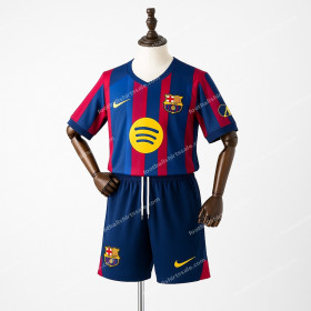2026/2027 Barcelona Home Football Shirt Kids Size