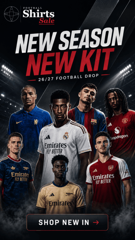 Cheap football shirts 26/27 season