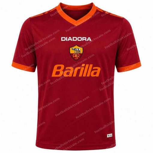 Retro As Roma Home Shirt 06 07