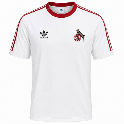 Retro Fc Koln Home Shirt 86 87