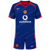 Retro Manchester United Away Kids Kit 05 06