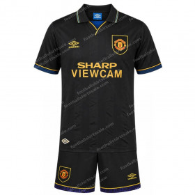 Retro Manchester United Away Kids Kit 93 94