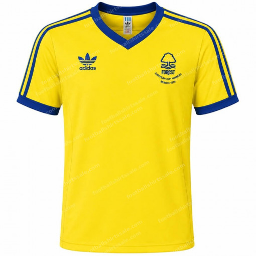 Retro Nottingham Forest Away Shirt 77 80
