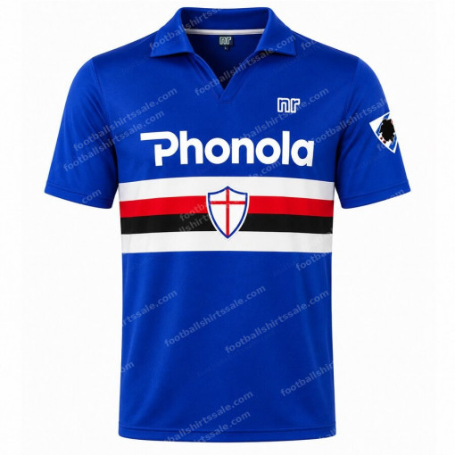 Retro Sampdoria Home Shirt 1984 88