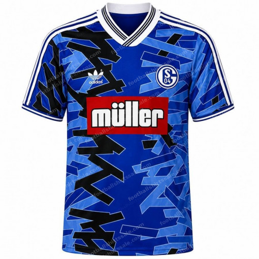 Retro Schalke 04 Home Shirt 93 94