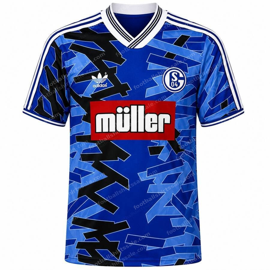 Retro Schalke 04 Home Shirt 93 94