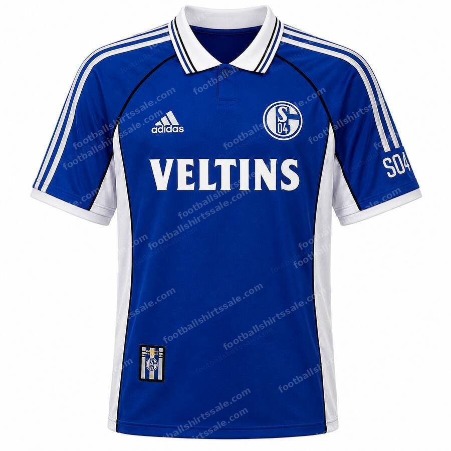 Retro Schalke 04 Home Shirt 98 00