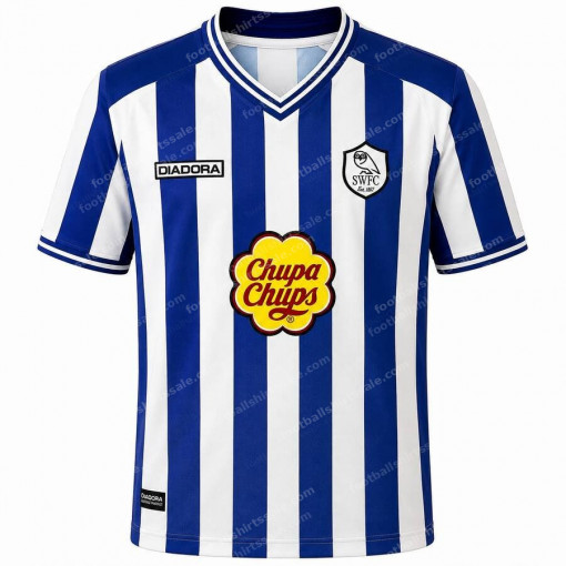 Retro Sheffield Wednesday Home Shirt 01 02