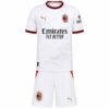 Ac Milan Away Kids Kit
