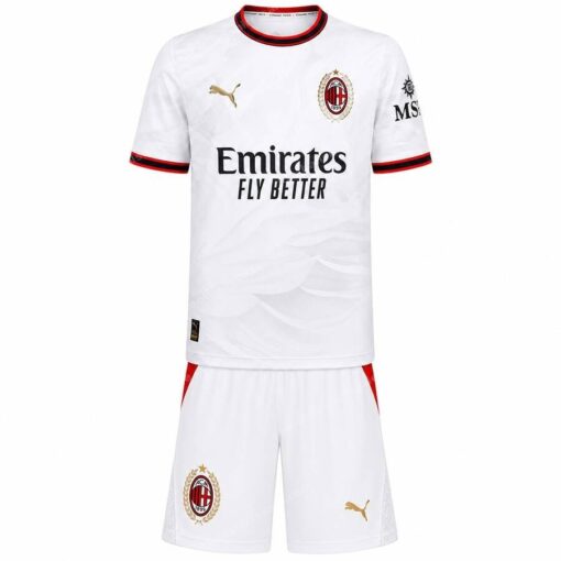 Ac Milan Away Kids Kit