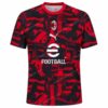 Ac Milan Pre Match Training Football Top