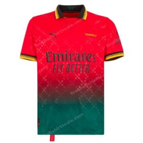 Ac Milan X Off White Fourth Shirt 24 25 Red