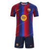 Barcelona Home Kids Football Kit