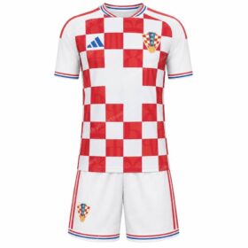 Croatia Home Kids Football Kit