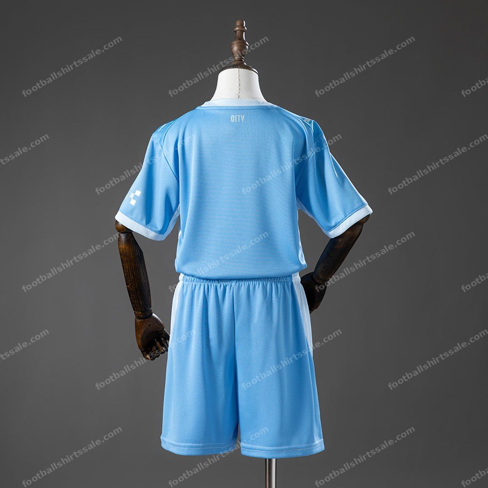 2026/2027 Manchester City Home Football Shirt Kids Size - Image 2