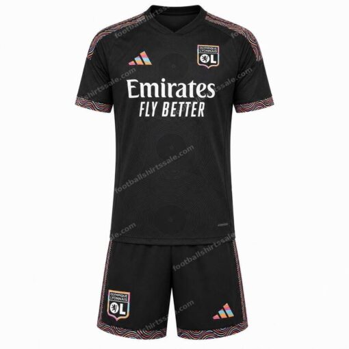 Olympique Lyon Third Kids Kit