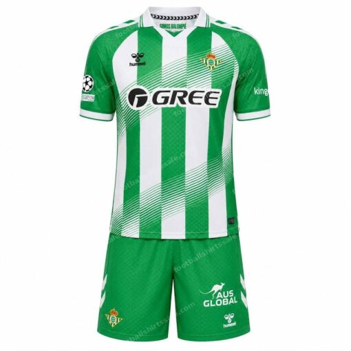 Real Betis Home Kids Football Kit