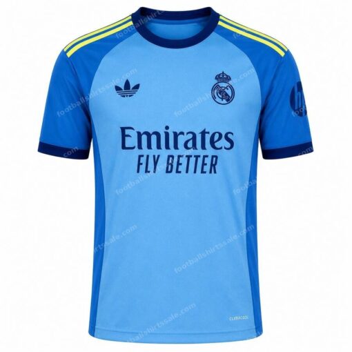 Real Madrid Home Goalkeeper Shirt Blue