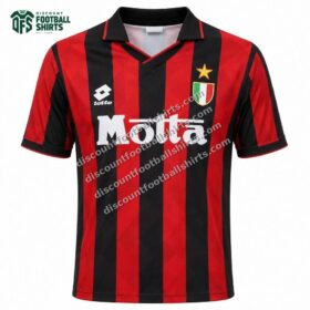 Retro Ac Milan Home Shirt 92 94
