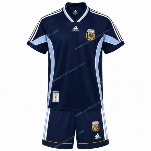 Retro Argentina Away Kids Kit 1998