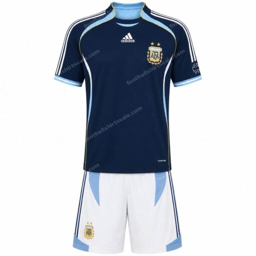 Retro Argentina Away Kids Kit 2006