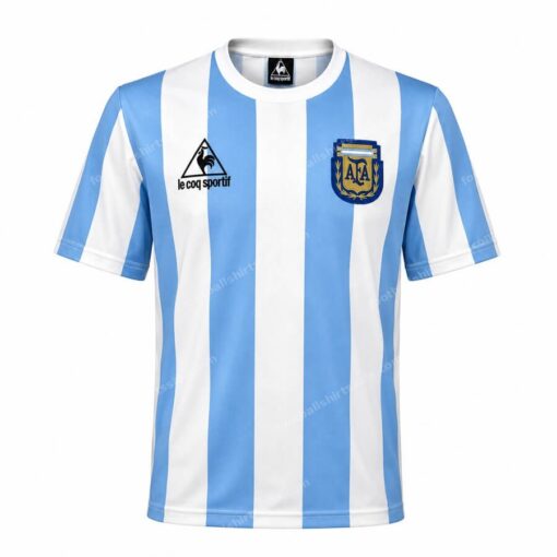 Retro Argentina Home Football Shirt 1986