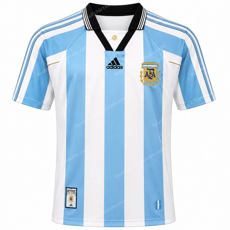 Retro Argentina Home Football Shirt 1998